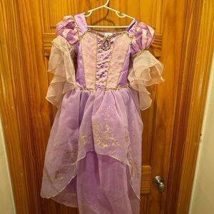 Disney Rapunzel Princess Purple Girls Costume Dress Size 5/6